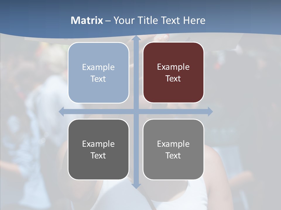 Togetherness Elderly Caregiver PowerPoint Template