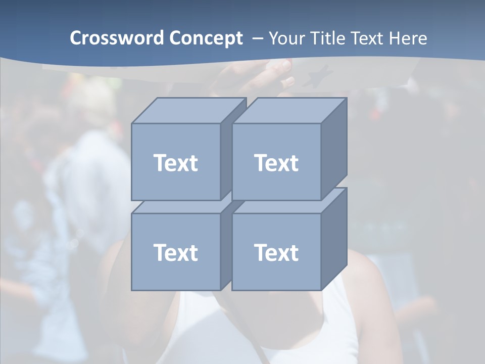 Togetherness Elderly Caregiver PowerPoint Template
