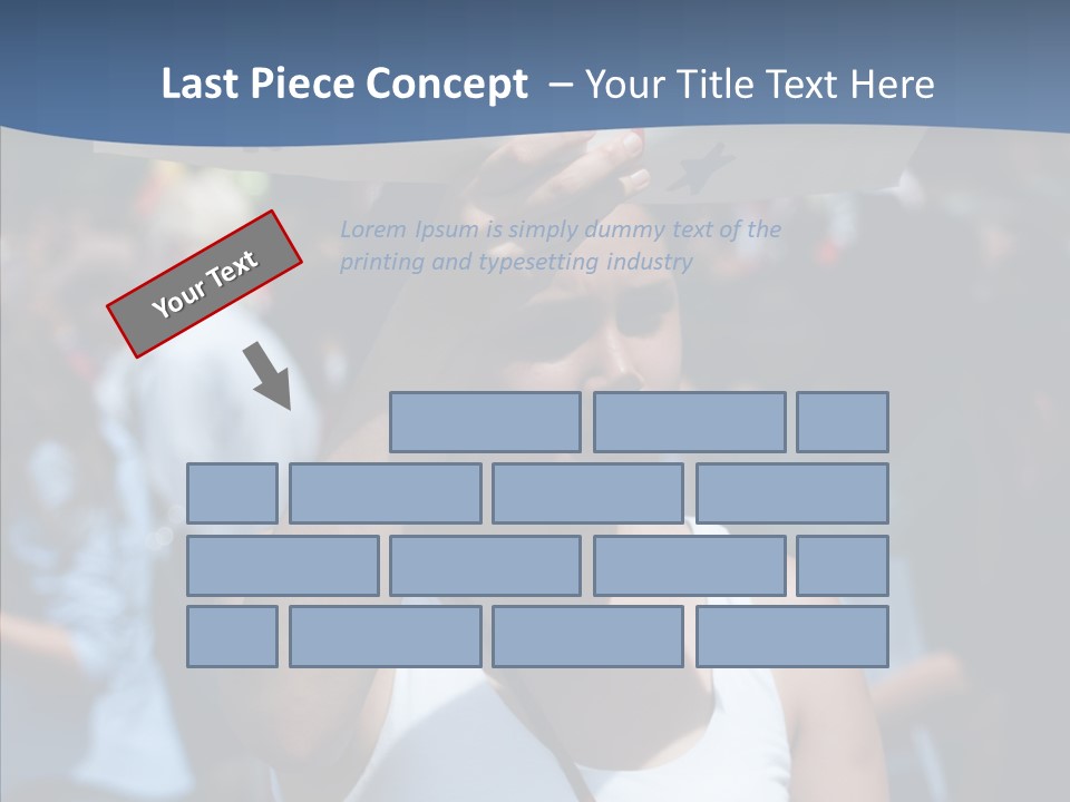 Togetherness Elderly Caregiver PowerPoint Template