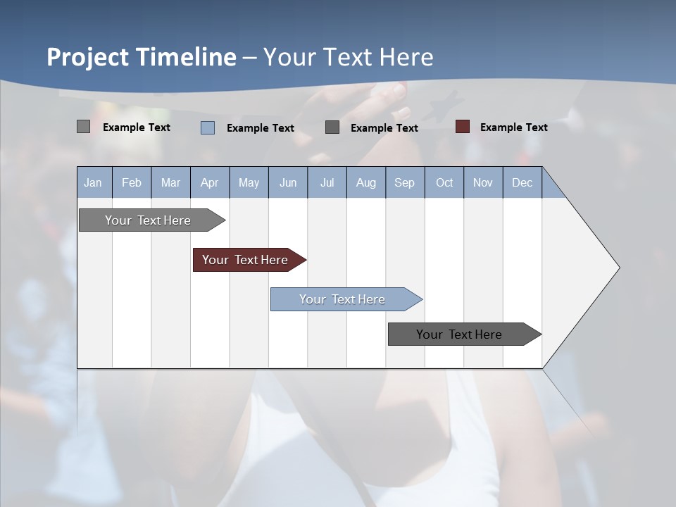 Togetherness Elderly Caregiver PowerPoint Template