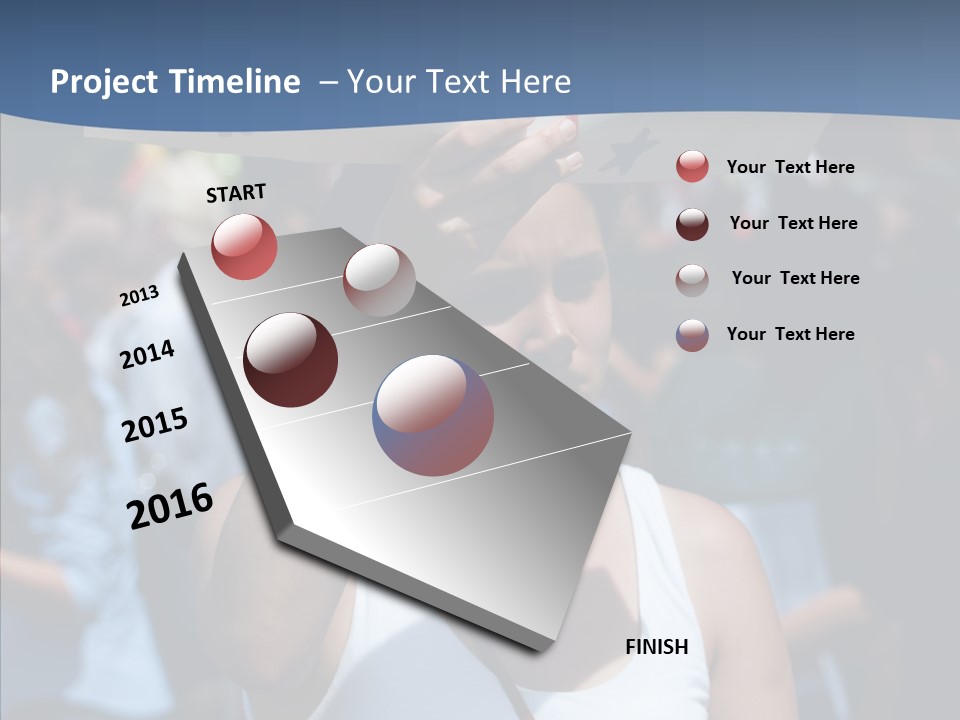 Togetherness Elderly Caregiver PowerPoint Template