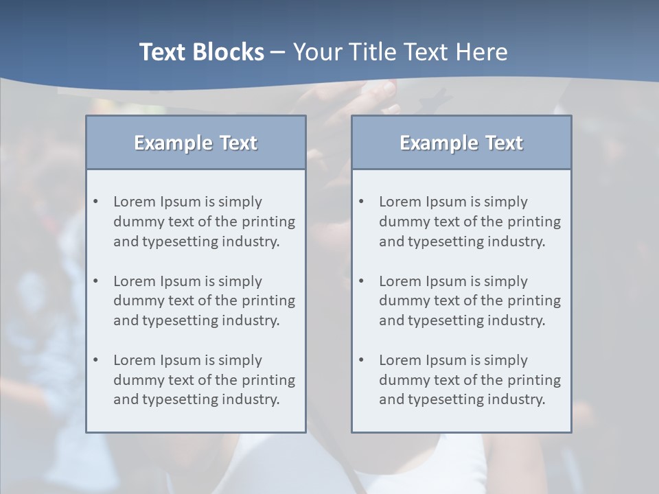 Togetherness Elderly Caregiver PowerPoint Template