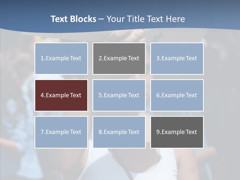 Togetherness Elderly Caregiver PowerPoint Template