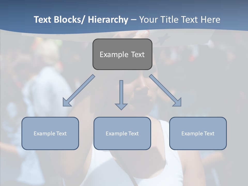 Togetherness Elderly Caregiver PowerPoint Template
