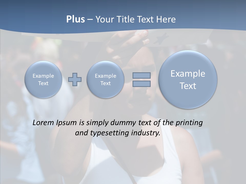 Togetherness Elderly Caregiver PowerPoint Template