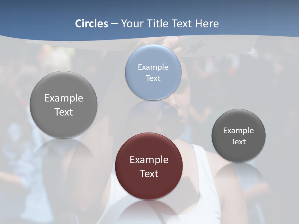 Togetherness Elderly Caregiver PowerPoint Template