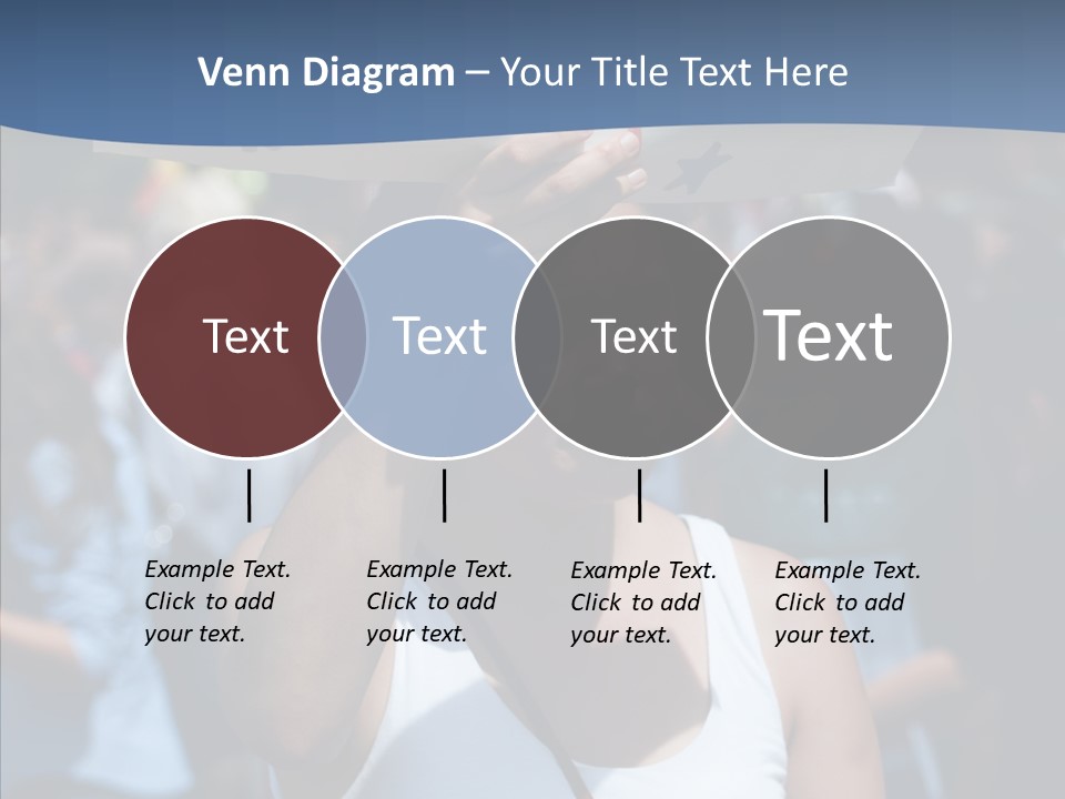 Togetherness Elderly Caregiver PowerPoint Template