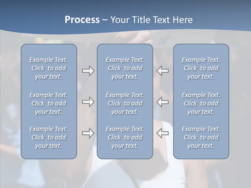 Togetherness Elderly Caregiver PowerPoint Template