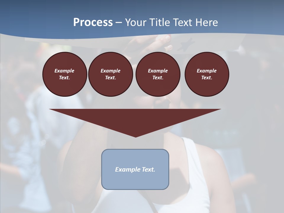 Togetherness Elderly Caregiver PowerPoint Template