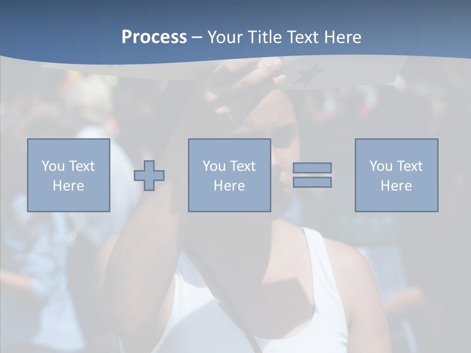 Togetherness Elderly Caregiver PowerPoint Template