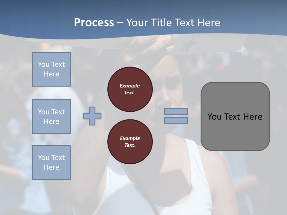 Togetherness Elderly Caregiver PowerPoint Template