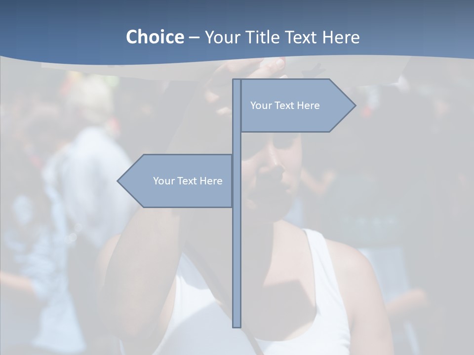 Togetherness Elderly Caregiver PowerPoint Template