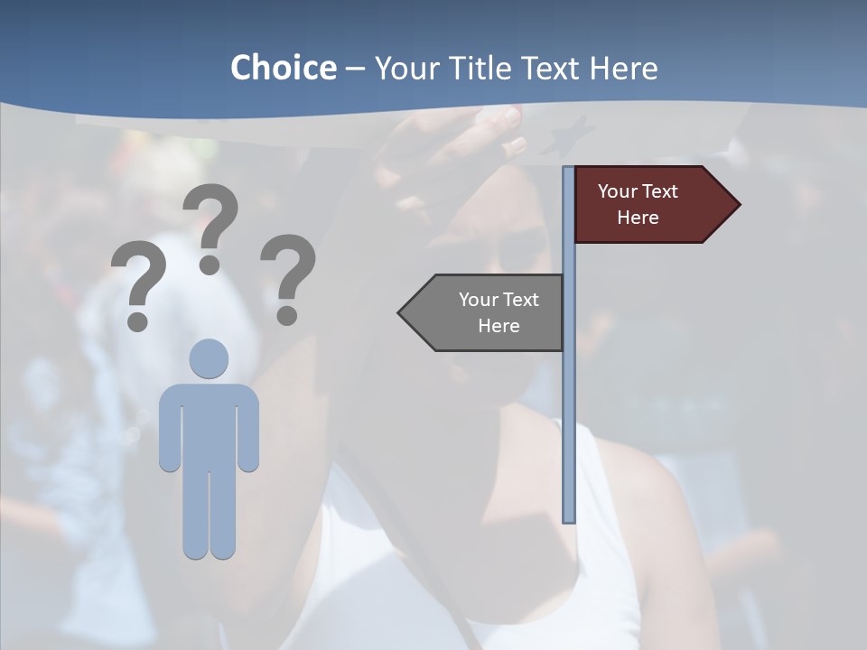 Togetherness Elderly Caregiver PowerPoint Template