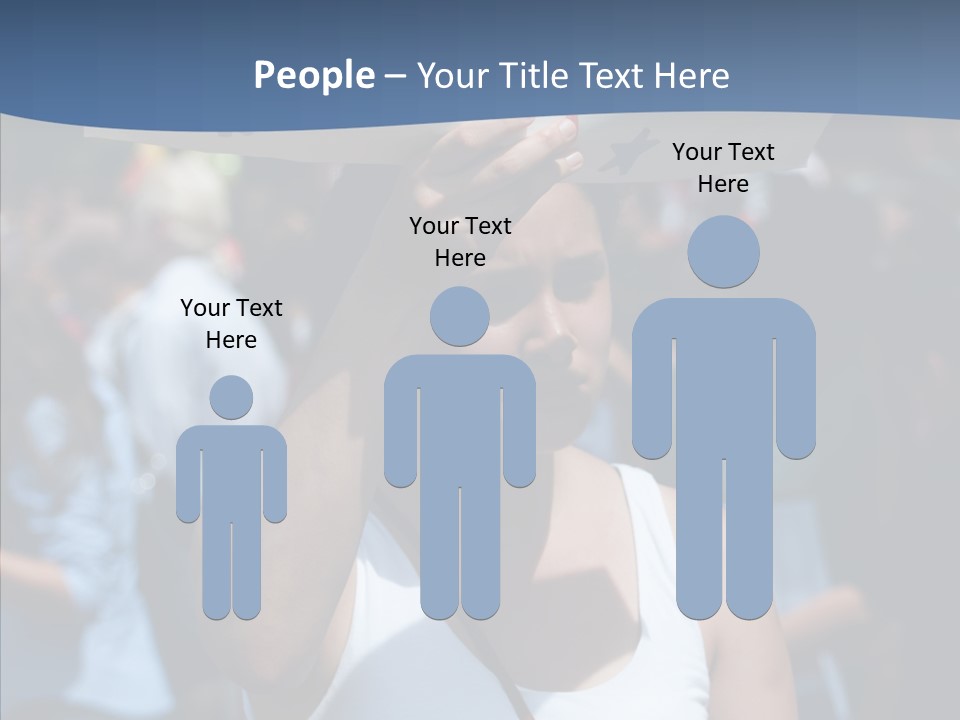 Togetherness Elderly Caregiver PowerPoint Template