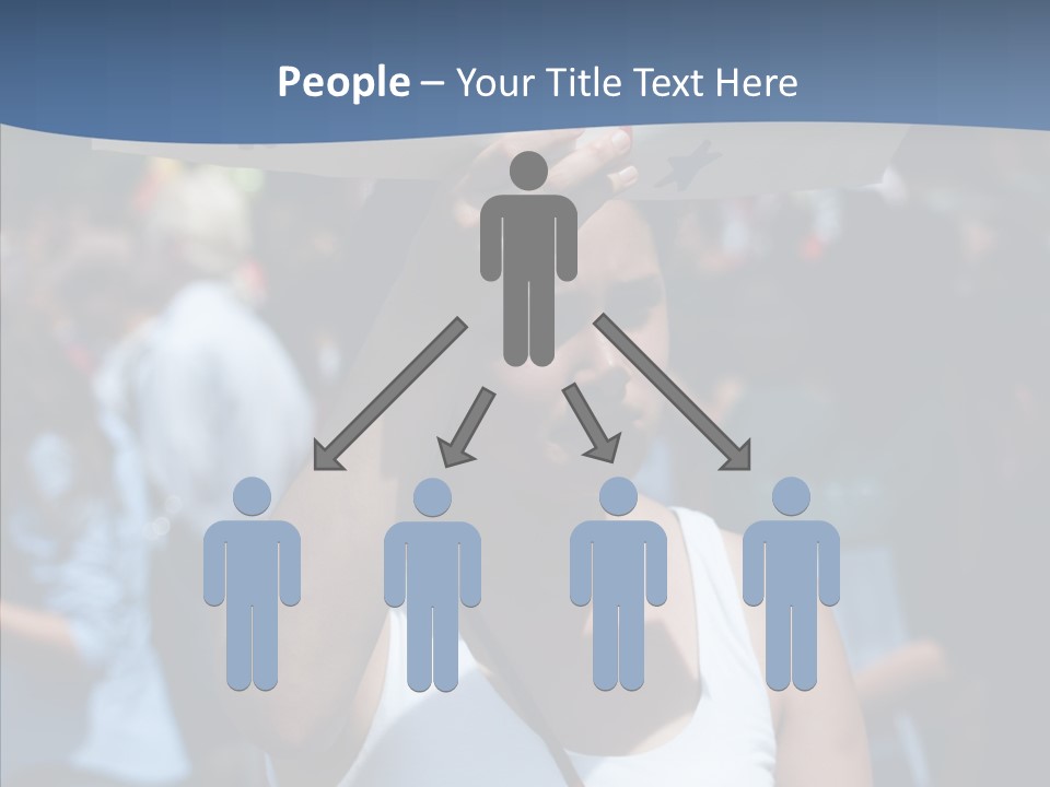 Togetherness Elderly Caregiver PowerPoint Template