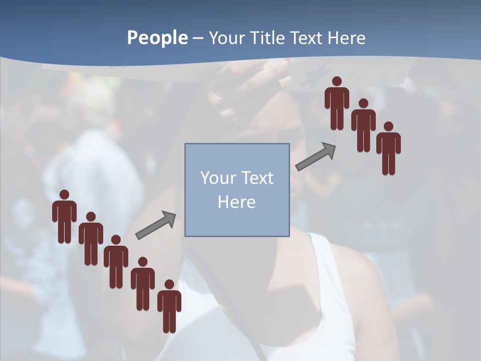 Togetherness Elderly Caregiver PowerPoint Template