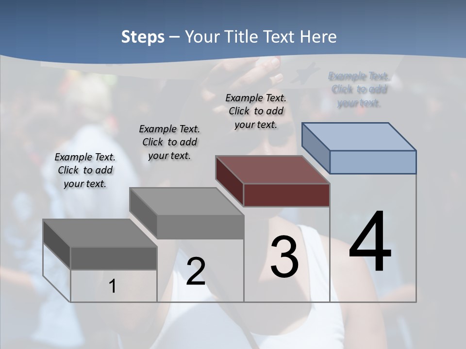 Togetherness Elderly Caregiver PowerPoint Template