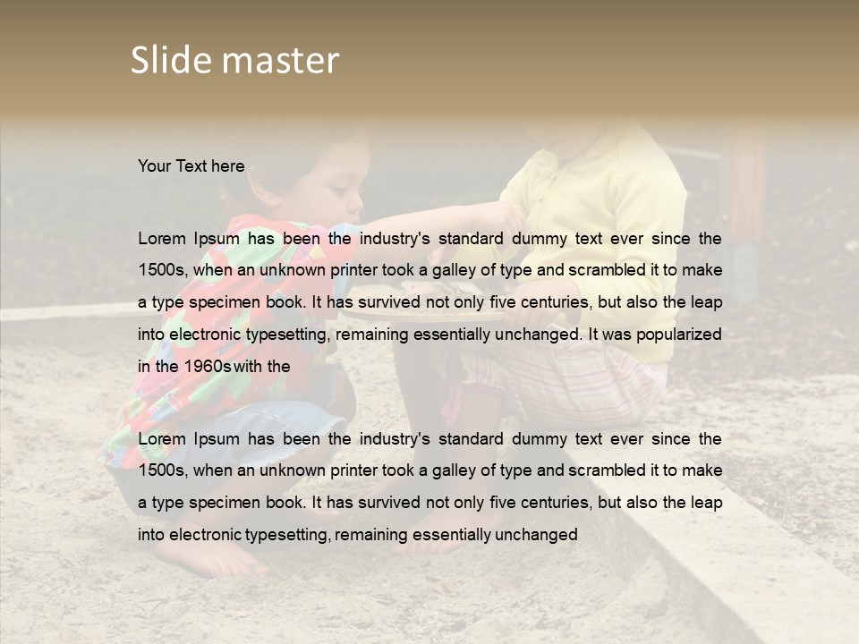 Hand Closeup Human PowerPoint Template