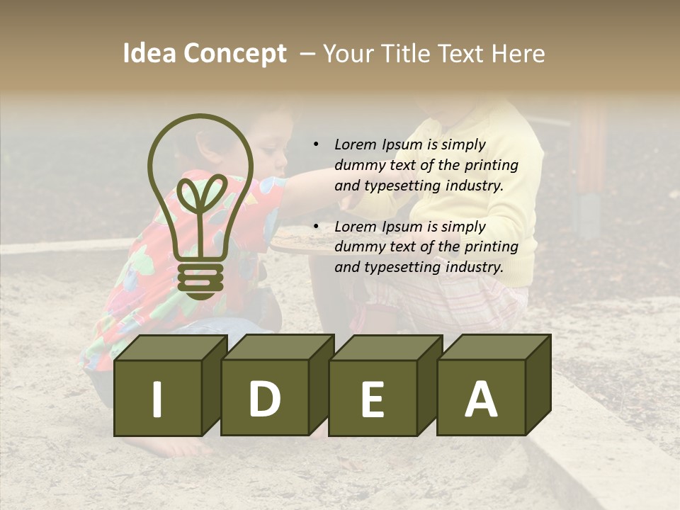 Hand Closeup Human PowerPoint Template