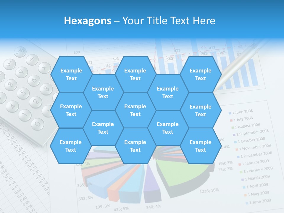 White Hand Background PowerPoint Template