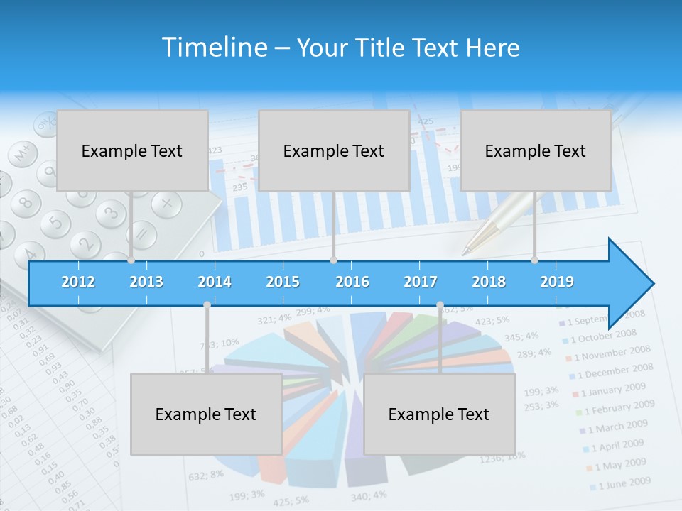 White Hand Background PowerPoint Template