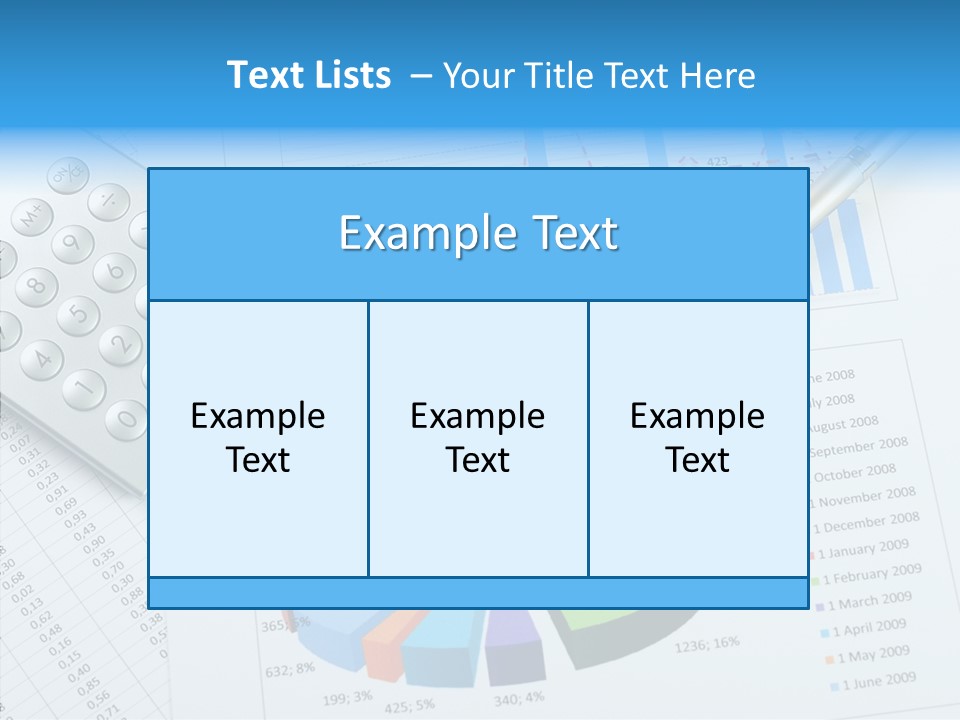 White Hand Background PowerPoint Template
