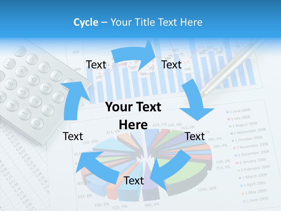 White Hand Background PowerPoint Template