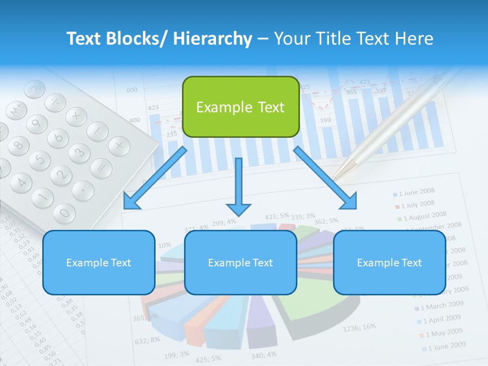 White Hand Background PowerPoint Template