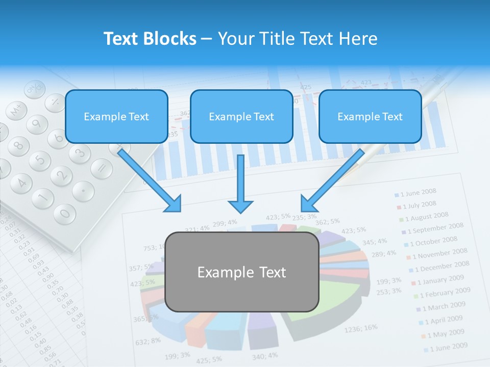 White Hand Background PowerPoint Template