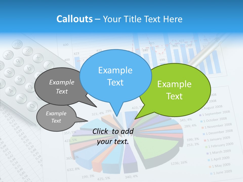 White Hand Background PowerPoint Template