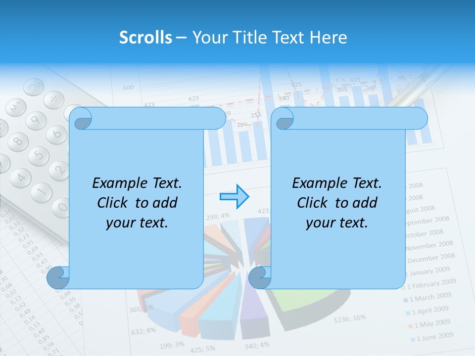White Hand Background PowerPoint Template