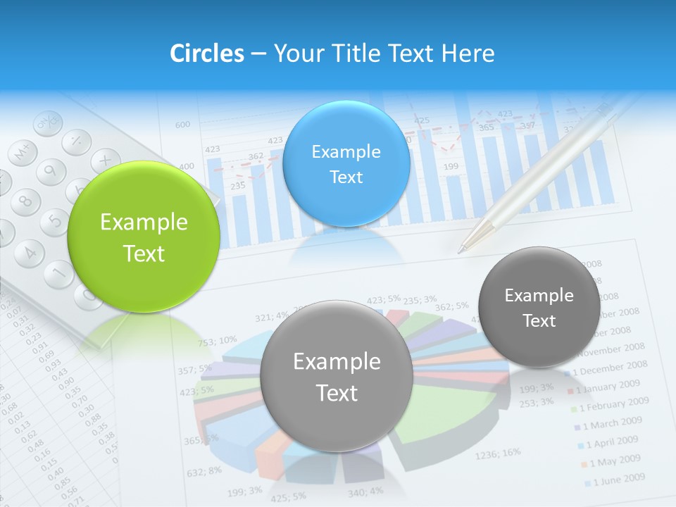 White Hand Background PowerPoint Template