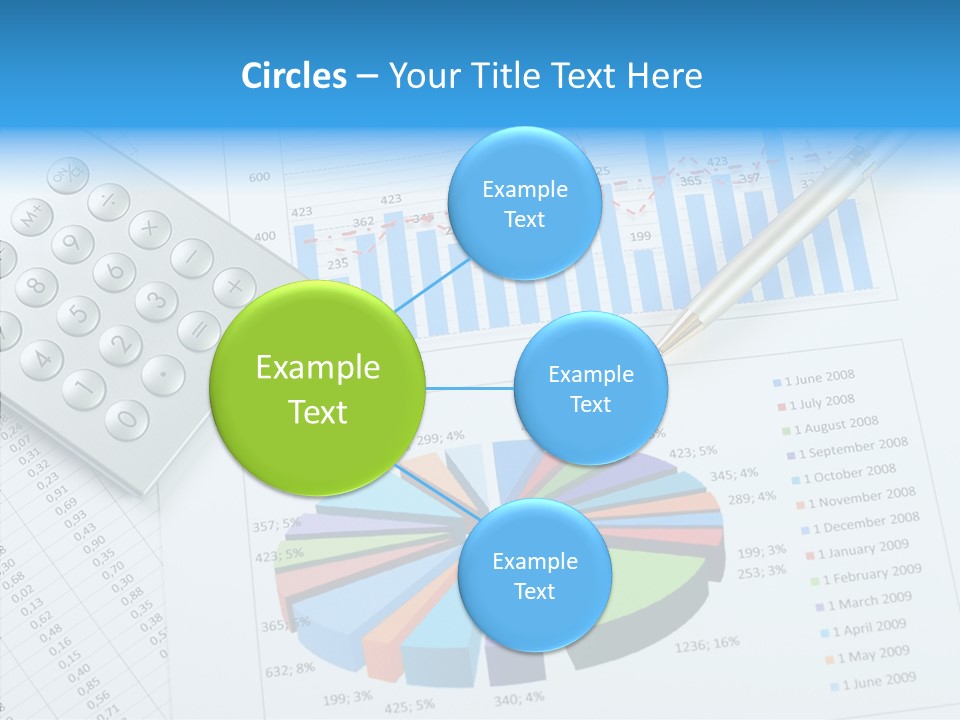 White Hand Background PowerPoint Template