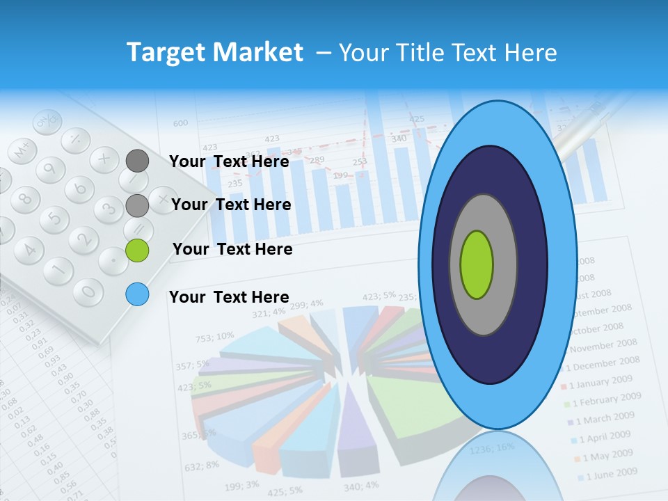 White Hand Background PowerPoint Template