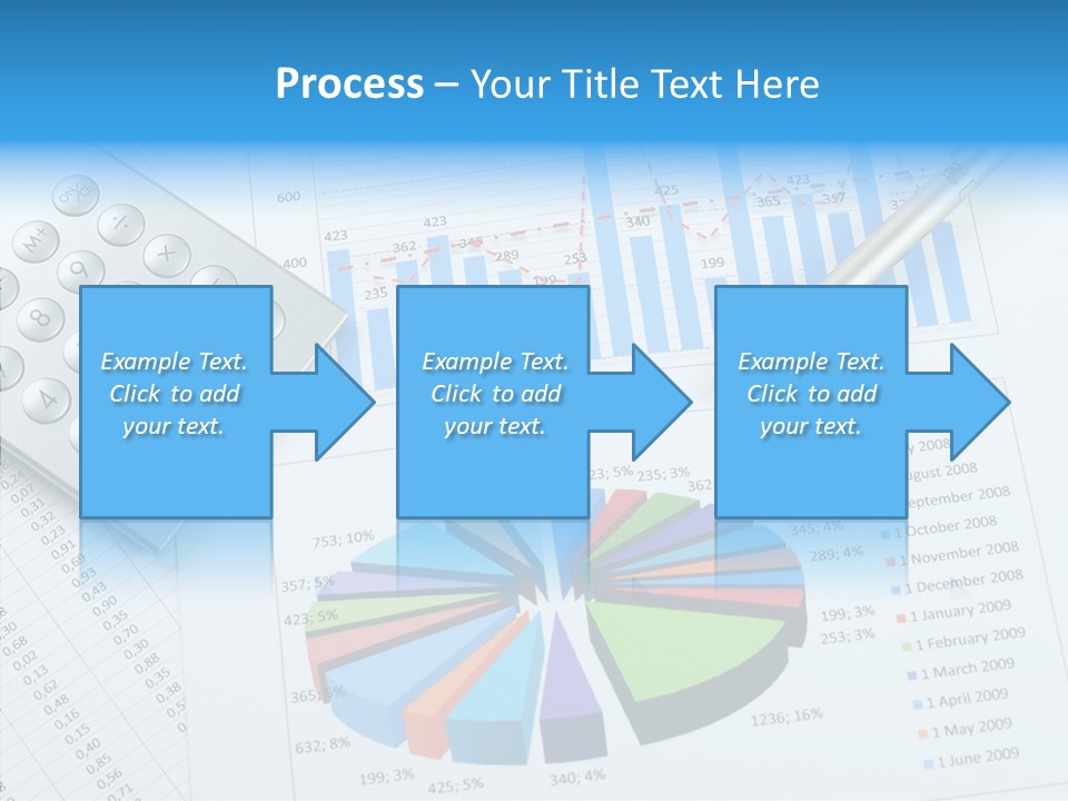 White Hand Background PowerPoint Template