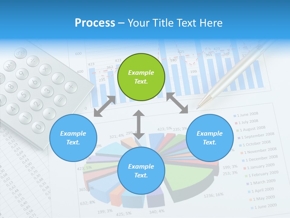 White Hand Background PowerPoint Template