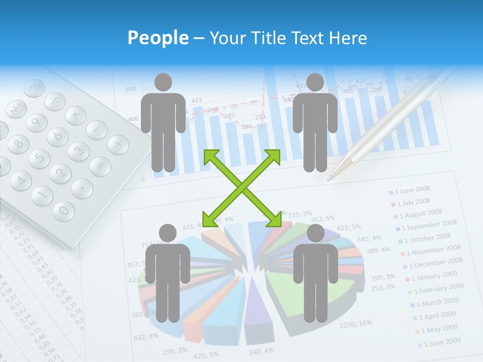 White Hand Background PowerPoint Template