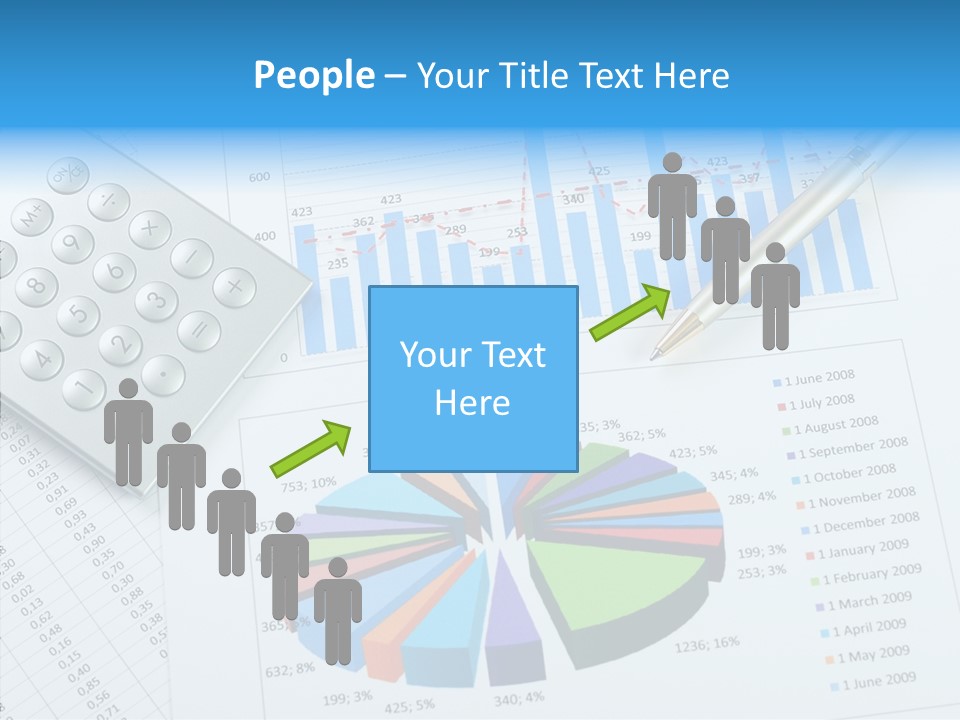 White Hand Background PowerPoint Template