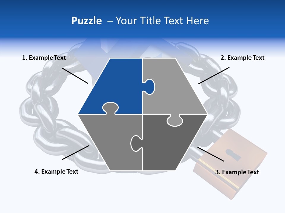 Hand Assist Close Up PowerPoint Template