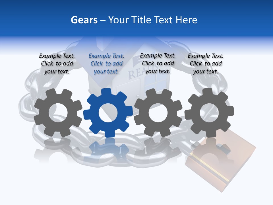 Hand Assist Close Up PowerPoint Template