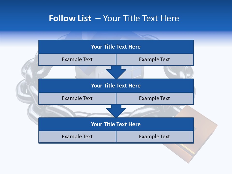 Hand Assist Close Up PowerPoint Template