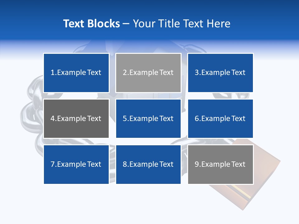 Hand Assist Close Up PowerPoint Template