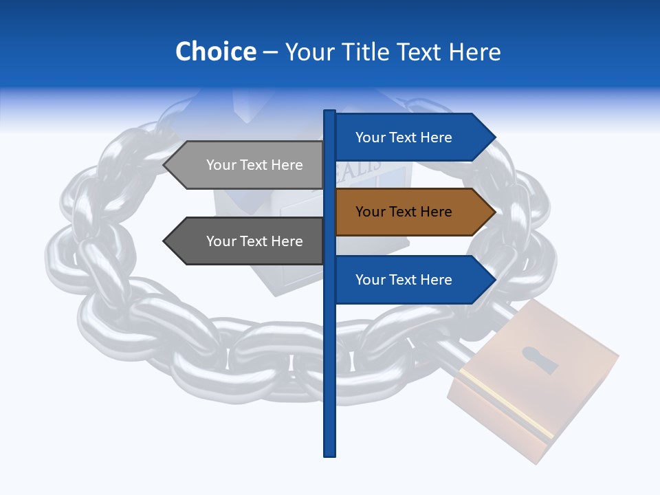 Hand Assist Close Up PowerPoint Template