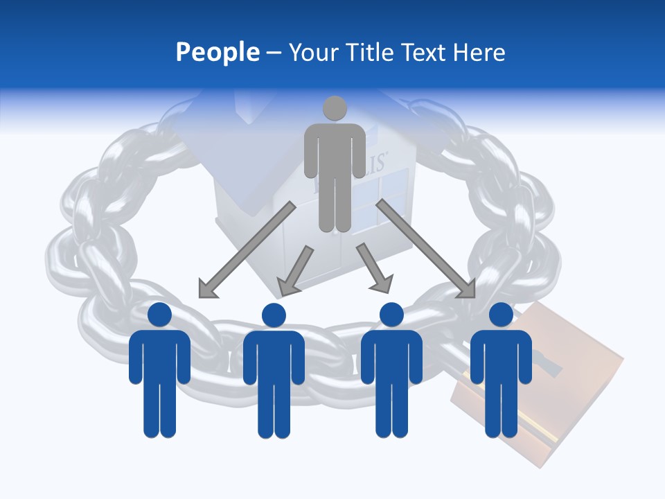 Hand Assist Close Up PowerPoint Template