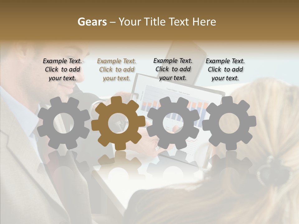 Assistance Hand Aging PowerPoint Template