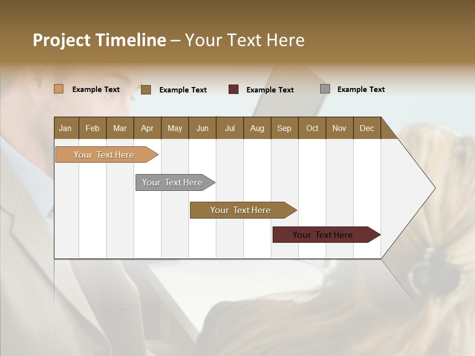 Assistance Hand Aging PowerPoint Template