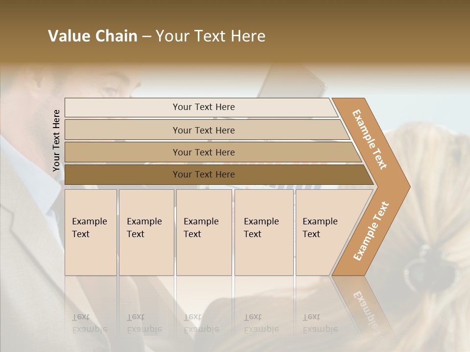 Assistance Hand Aging PowerPoint Template