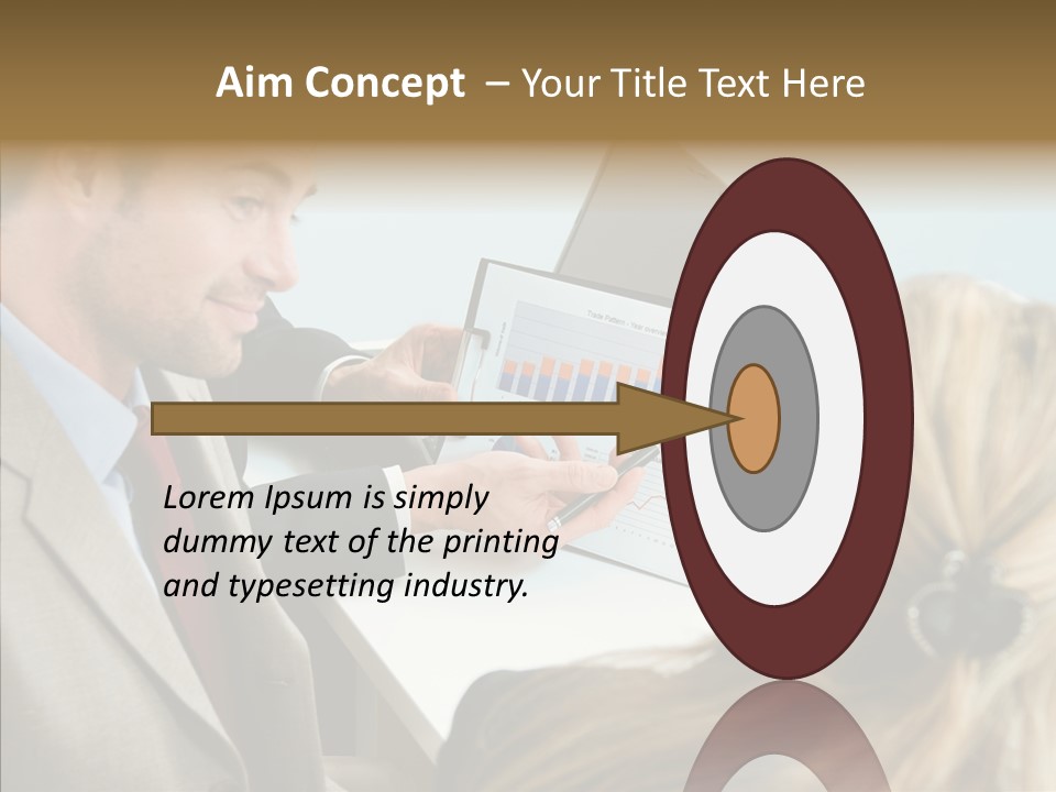 Assistance Hand Aging PowerPoint Template