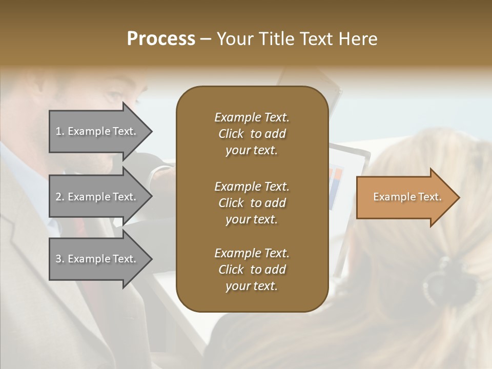 Assistance Hand Aging PowerPoint Template