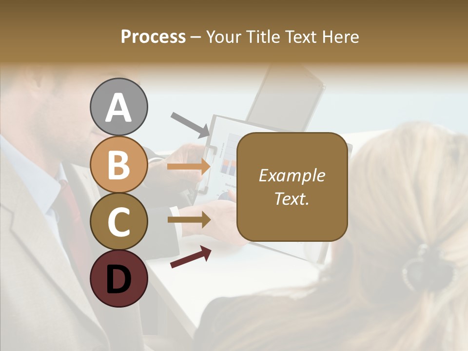 Assistance Hand Aging PowerPoint Template